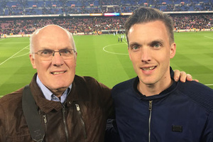 Voetbal uitstapje naar Barcelona. 